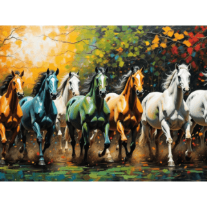 COLOURFUL STALLIONS